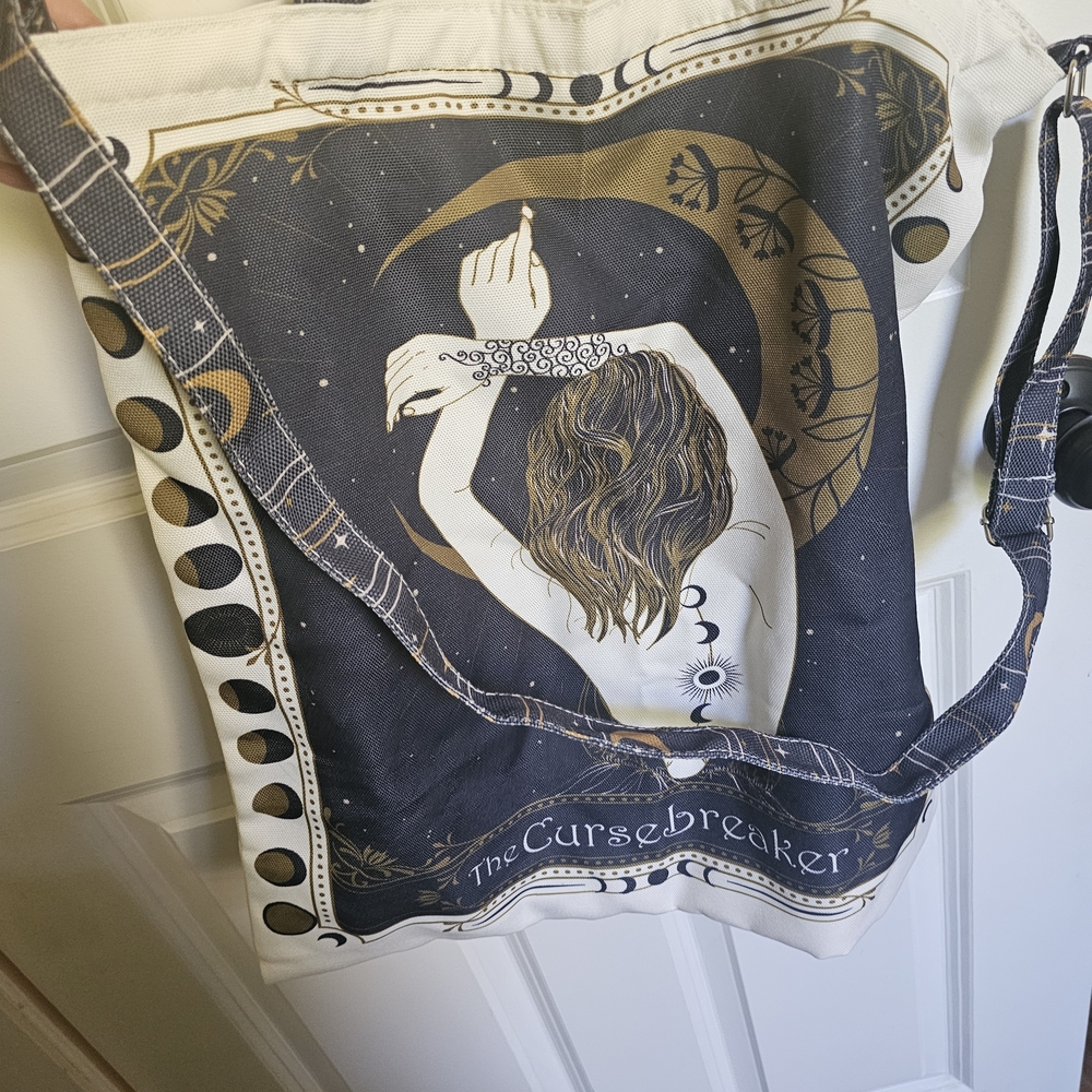 Cursebreaker Themed Tote Bag - Black and Gold